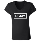 Pinay BP Ladies' Jersey V-Neck T-Shirt